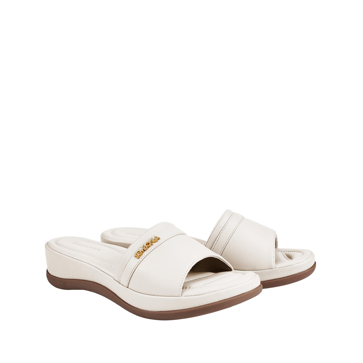 SEMBONIA Women Recycled Materials of Synthetic Leather Wedges -06308W-30075S