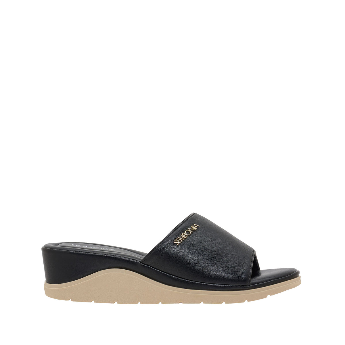 SEMBONIA WOMEN Recycled Materials of Synthetic Leather WEDGES -06349W-30071S