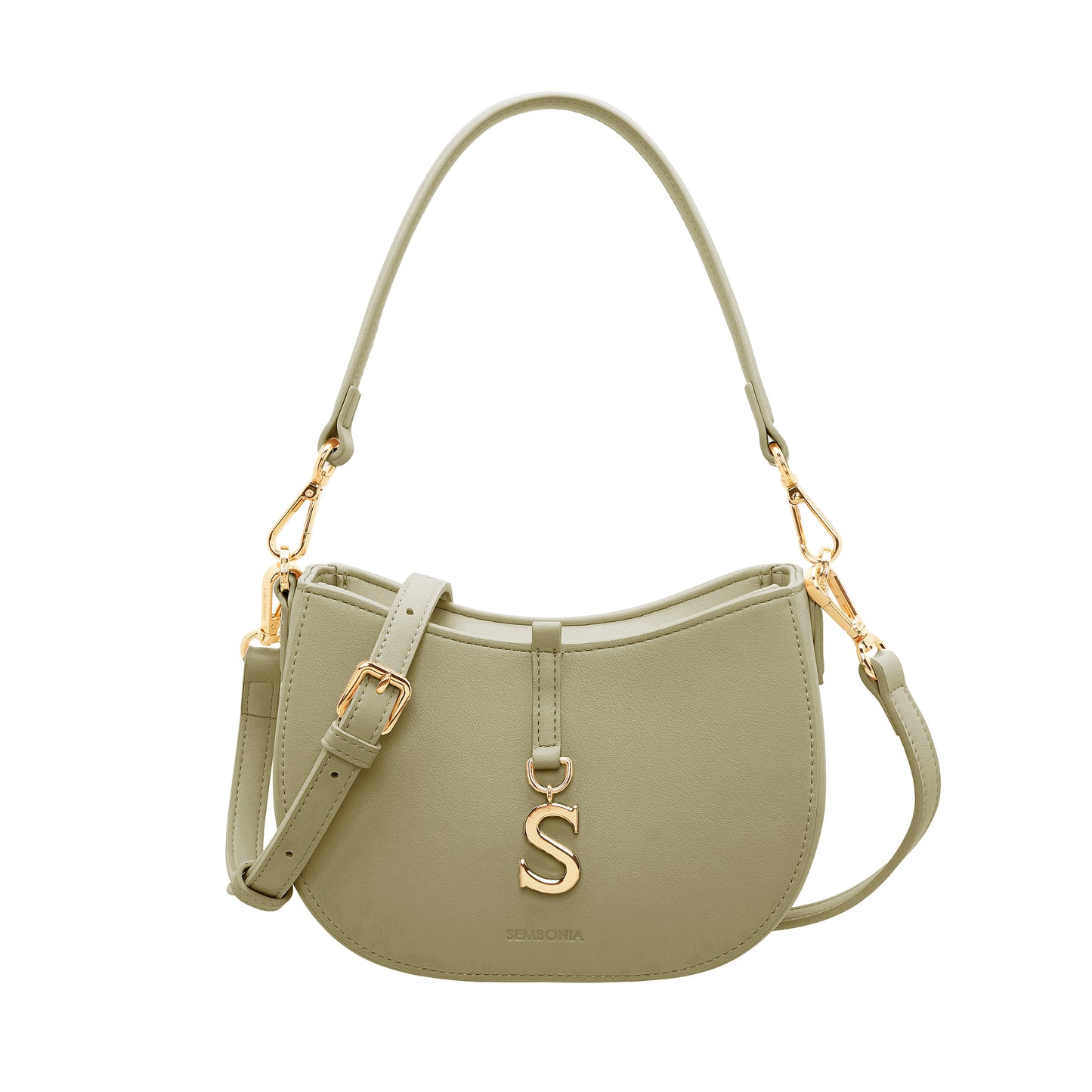 SEMBONIA S-pendant Crescent Crossbody Bag - 0603798-002S