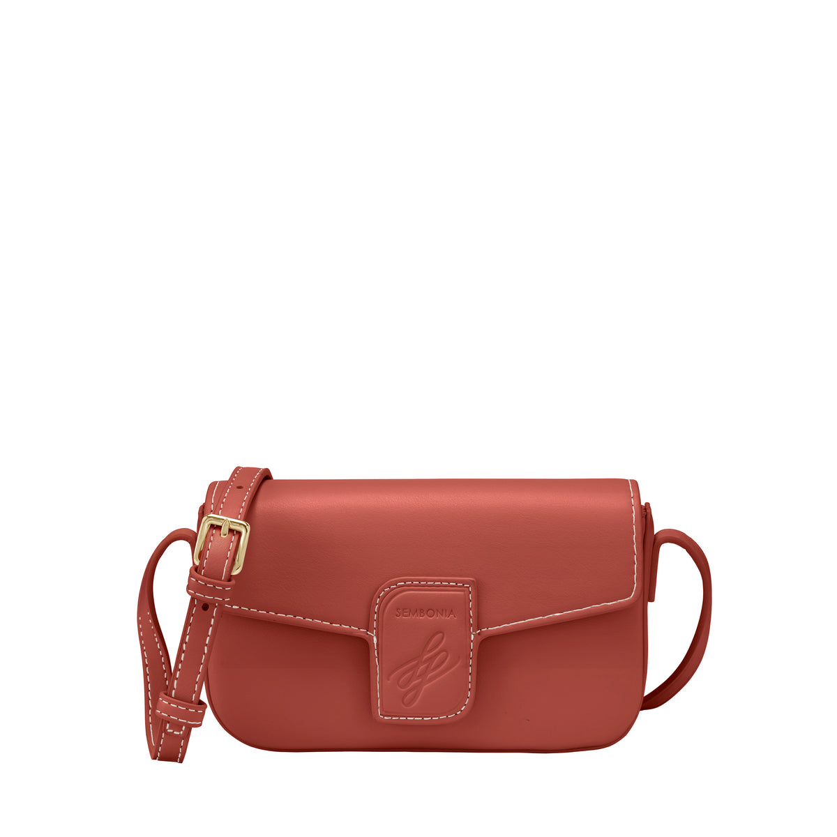 Dorothy Classic White Stitch Crossbody Bag