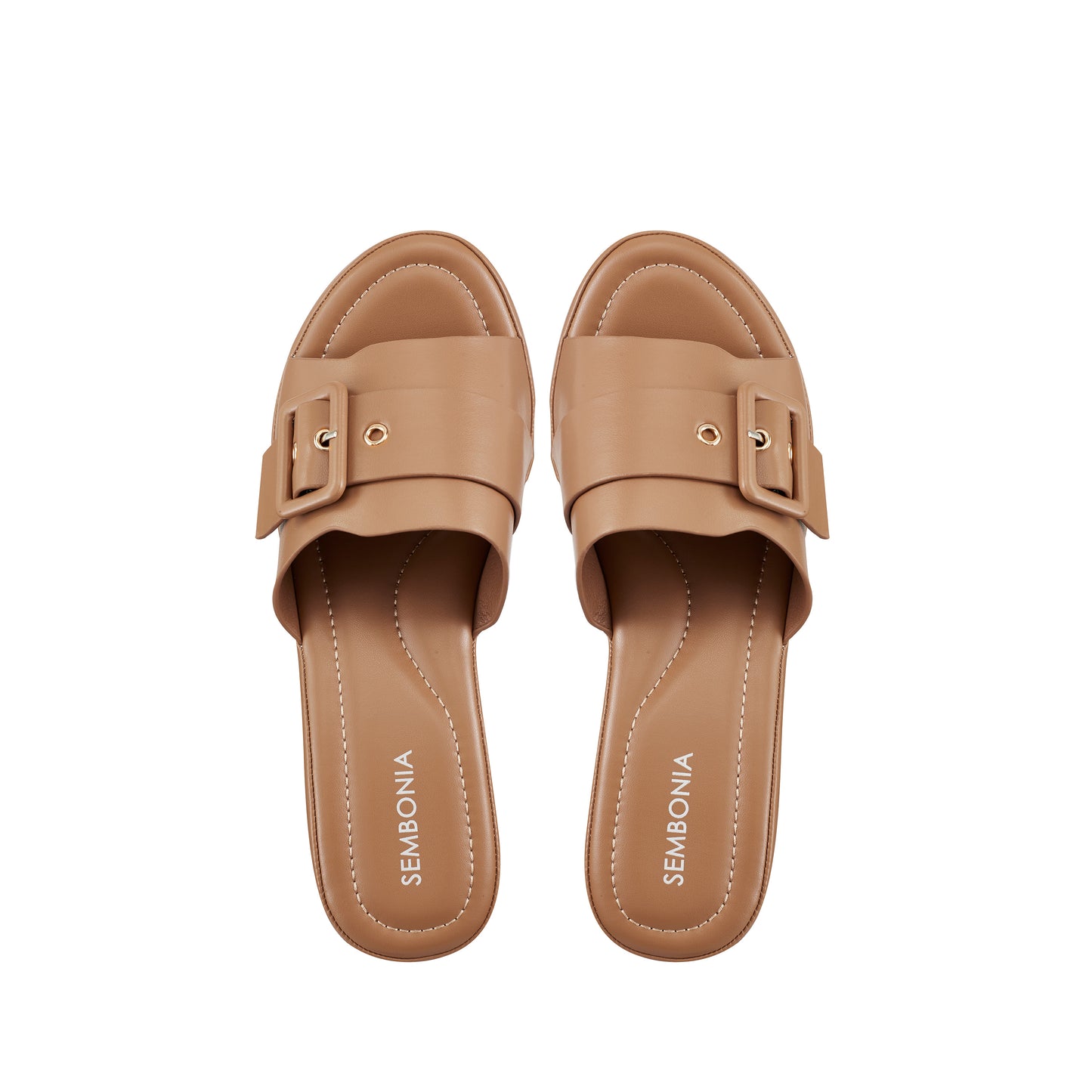 SEMBONIA Women Materials of Synthetic Leather Wedges -06316W-30081