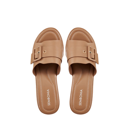 SEMBONIA Women Materials of Synthetic Leather Wedges -06316W-30081