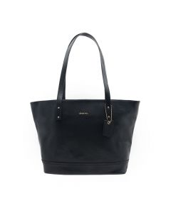 Pebbled Leather Tote Bag - 0602061-813A